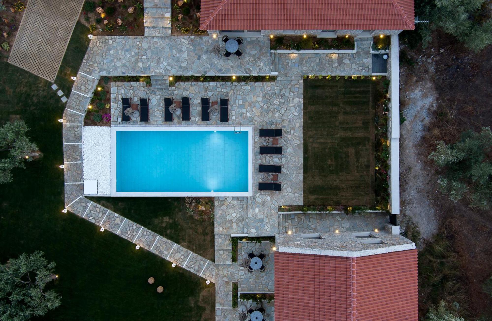 Lichnos Luxury Suites Sourpi Luaran gambar